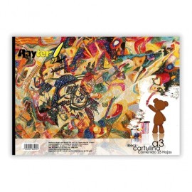 BLOCK A3 CARTULINA 25 HOJAS