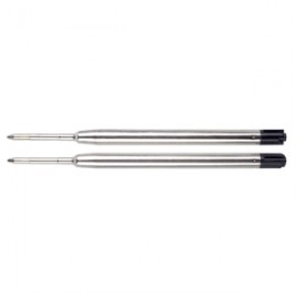 REPUESTO P/ROLLERBALL TIPO PARKER NEGRO PAQ/2