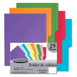 FOLDER CARTA ACCO COLORES INTENSOS CON 25...