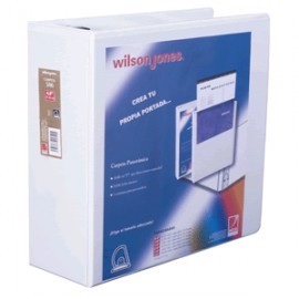 CARPETA ARILLO D WILSON JONES BLANCA CARTA