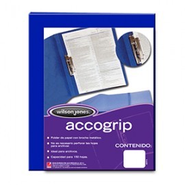 CARPETA CON PALANCA ACCO CARTA AZUL OBSCURO