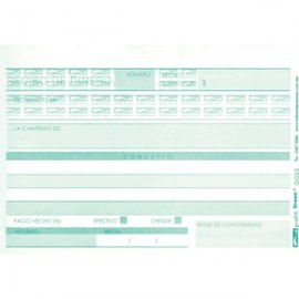 RECIBO DE DINERO AUTOCOPIANTE 2 PAQUETES...