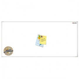 PIZARRON ALFRA BLANCO METALICO PORCELANIZADO