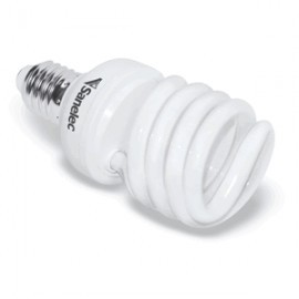 FOCO SANELEC AHORRADOR TWISTER T2 6400 K FRIA