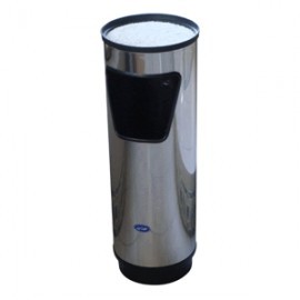 CENICERO CILINDRICO ART CENTER ACERO/ESPEJO