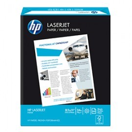 PAPEL LASERJET CARTA RESMA CON 500 HOJAS HP