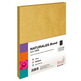 BOND NATURAL YUTE 118 GRAMOS TAMANO CARTA...